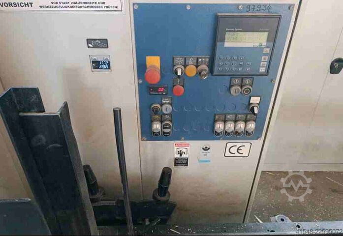 Planing and moulding machine with feed unit Weinig Powermat 400