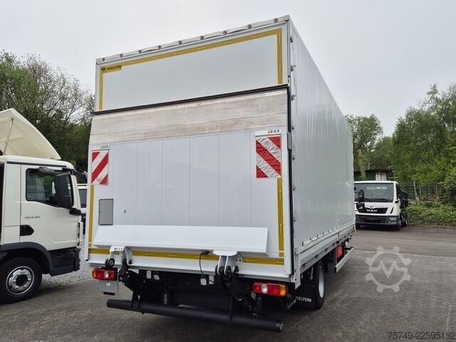 Curtain sider van Fuso Canter 7C18 Aut., Bordwand Pritsche Plane 6Tkm!