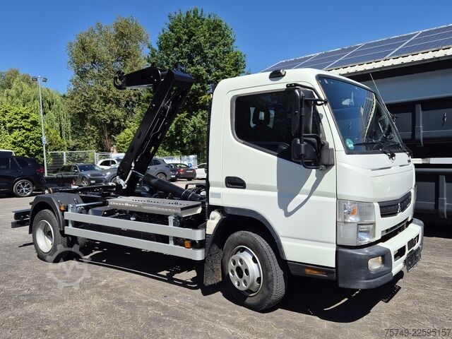 Roll-off tipper truck Fuso Canter FUSO 9C18 Duonic City Abrollkipper
