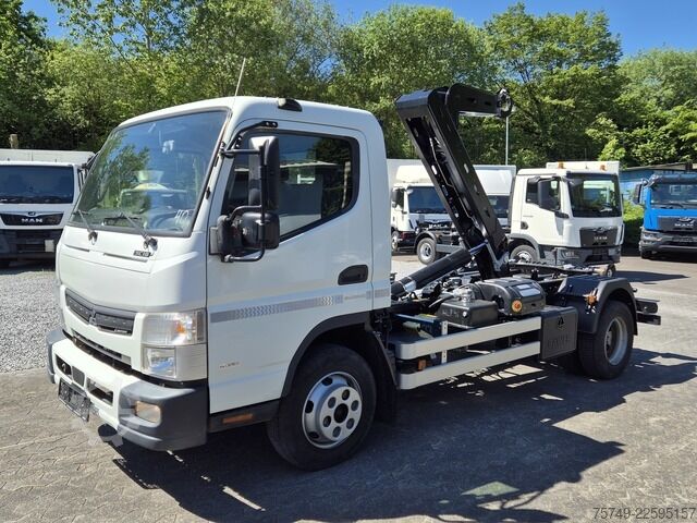 Roll-off tipper truck Fuso Canter FUSO 9C18 Duonic City Abrollkipper