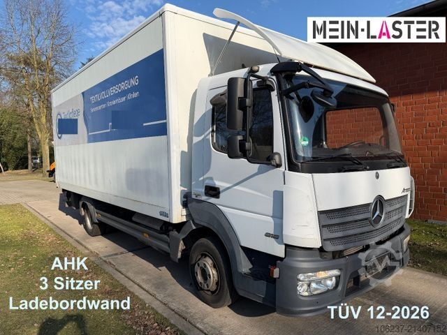Box van MERCEDES-BENZ Atego 816 LBW AHK 3 Sitzer