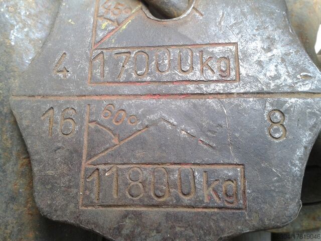 Chain slings / chain slings / hangers 17 t. / 14 t. / 11,2 t. / 11,2 t./ 17 t