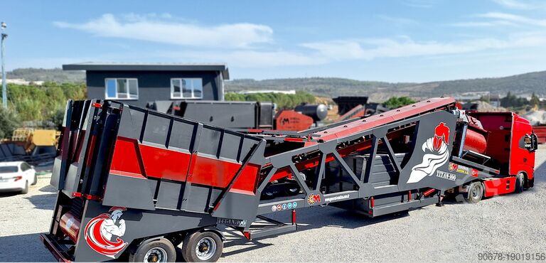 Mobile Concrete Batching Plant General Makina Titan 100
