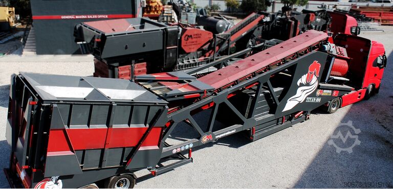 Mobile Concrete Batching Plant General Makina Titan 100