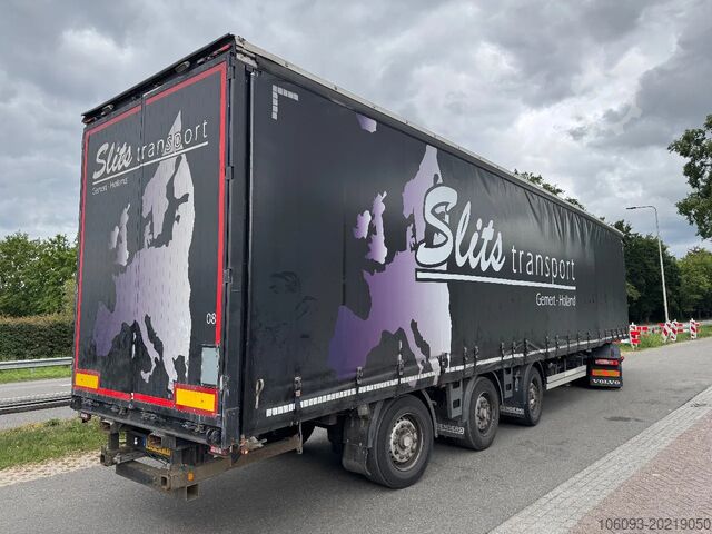 Sliding tarpaulins Renders 3 ass schuifz. 2 Stuuras, Liftas, kooiaapaansl,...