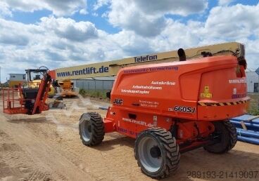 Telescopic work platform JLG 660 SJ Diesel 22,00 m