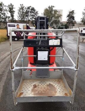 Telescopic mast lift Manitou 100 VJR Teleskopmastbühne Elektro 9,85 m