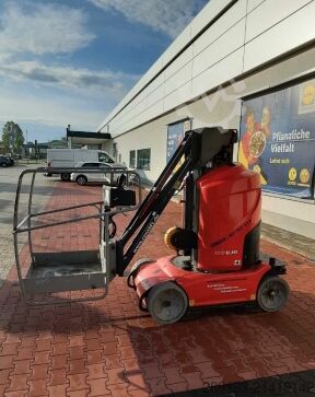 Telescopic mast lift Manitou 100 VJR Teleskopmastbühne Elektro 9,85 m