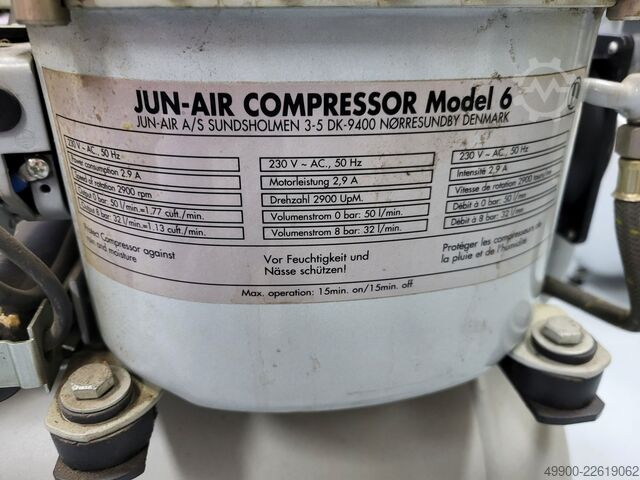 Kompressor Jun-Air Model 6 mobiel Jun-Air Model 6 mobiel