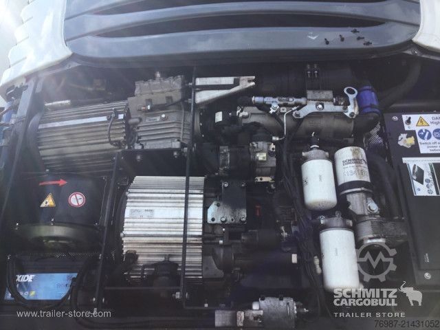 Reefer semitrailer Schmitz Cargobull Tiefkühler Multitemp Doppelstock Trennwand