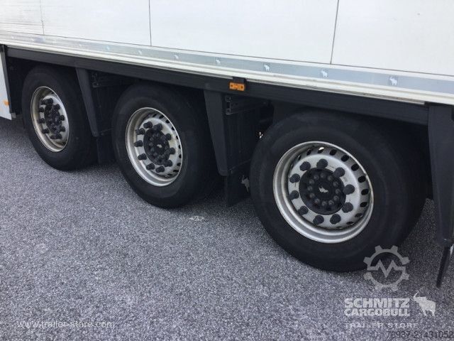Reefer semitrailer Schmitz Cargobull Tiefkühler Multitemp Doppelstock Trennwand