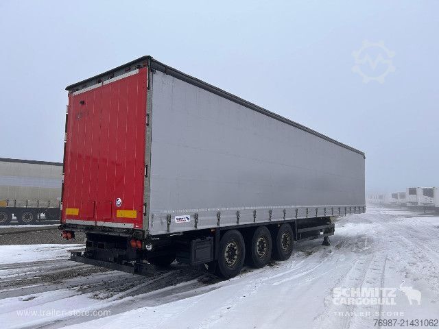 Open semitrailer with tarp Schmitz Cargobull Curtainsider Standard Staplerhalterung
