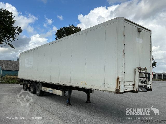 Box semitrailer Krone Trockenfrachtkoffer Standard Ladebordwand