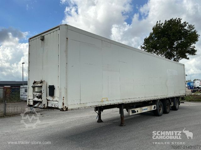 Box semitrailer Krone Trockenfrachtkoffer Standard Ladebordwand