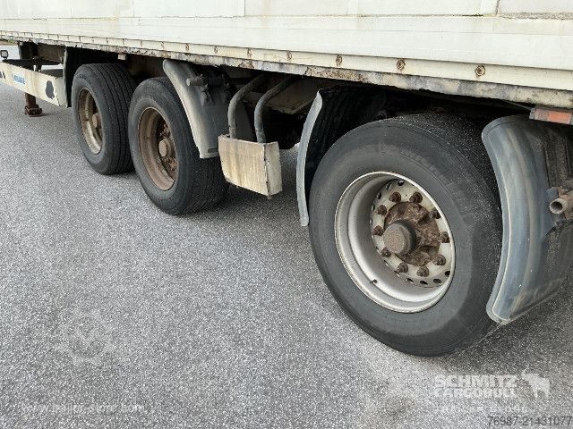 Box semitrailer Krone Trockenfrachtkoffer Standard Ladebordwand