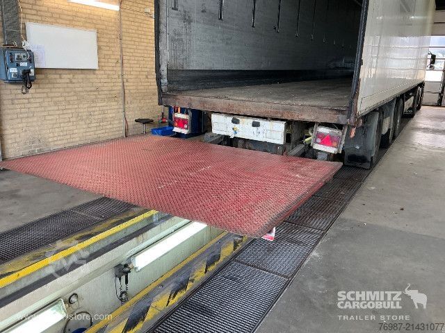 Box semitrailer Krone Trockenfrachtkoffer Standard Ladebordwand