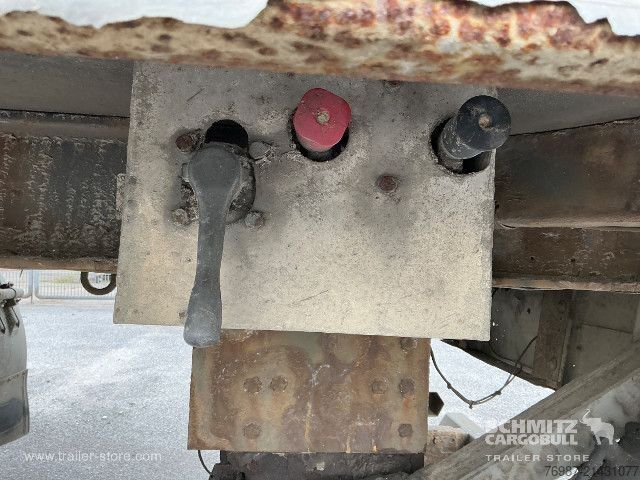 Box semitrailer Krone Trockenfrachtkoffer Standard Ladebordwand