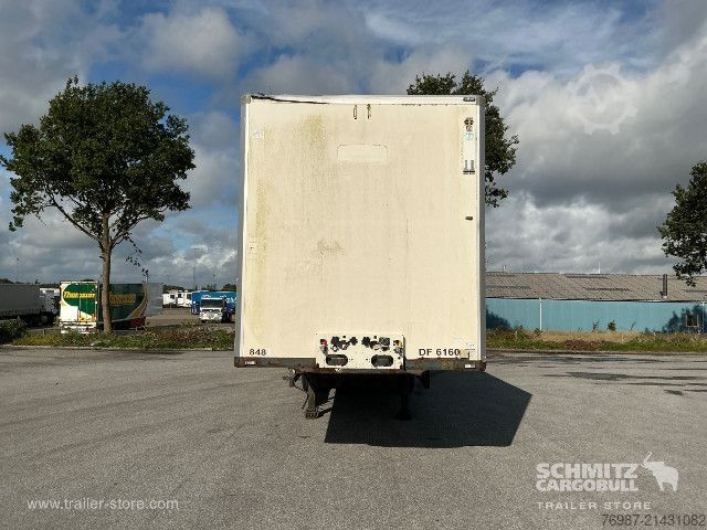 Box semitrailer Krone Trockenfrachtkoffer Standard Ladebordwand