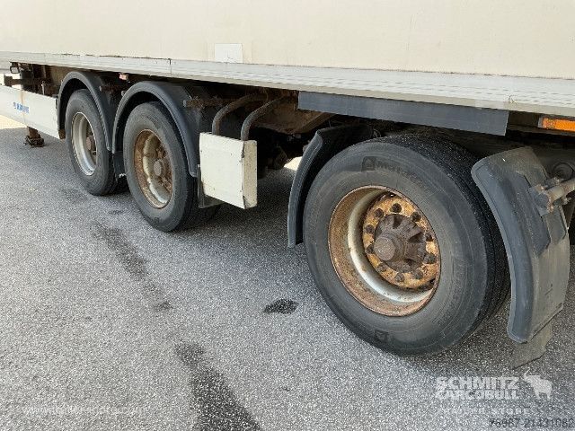 Box semitrailer Krone Trockenfrachtkoffer Standard Ladebordwand