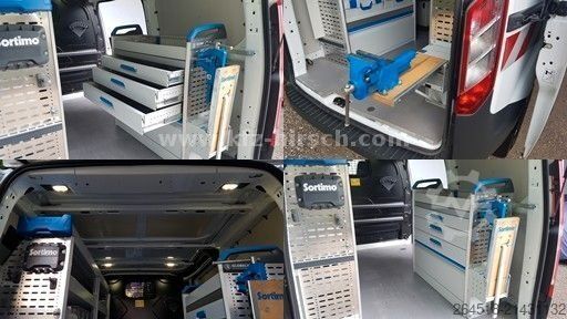 Panel van FORD Transit Custom Sortimo Werkstatt Scheckheft