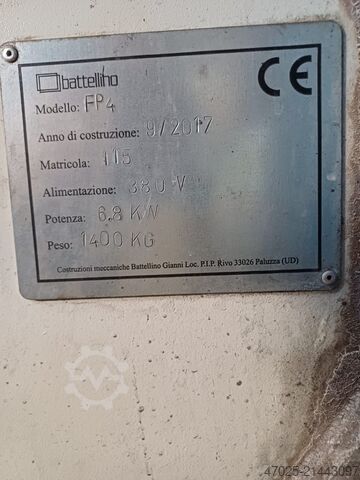 Glasschleifmaschine Battellino FP4