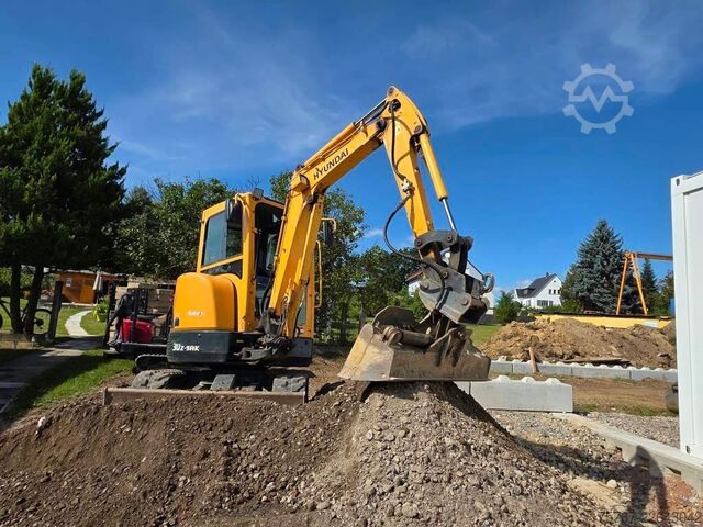 Minibagger HYUNDAI Mobilbagger/ Kett Robex 30Z-9AK, div.Anbaugeräte