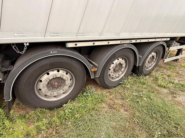 Kipper Auflieger WIELTON 50 cbm, Kombi-Pendel, Lift, Plastikauskleidung