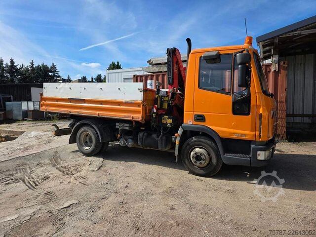Sonstige IVECO 75E15 3-S-Kippoer Meilöer mit Fassi F50 Kran