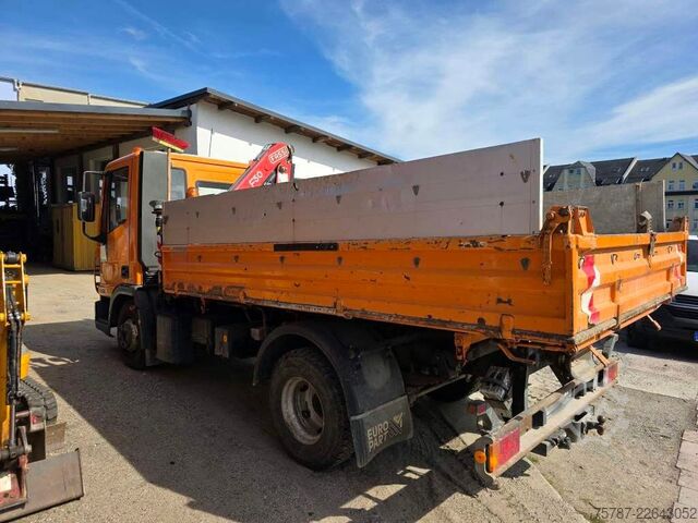 Sonstige IVECO 75E15 3-S-Kippoer Meilöer mit Fassi F50 Kran