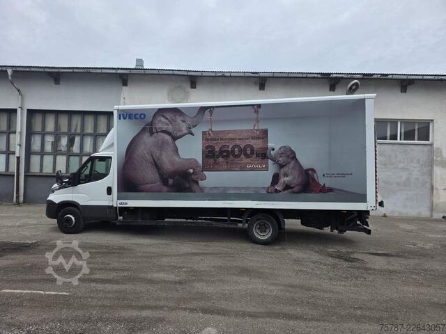 Transporter mit Koffer IVECO 72S18 Koffer, Luftfederung hintgen, LBW