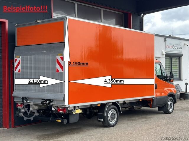 Transporter mit Koffer IVECO Daily 35S14A Hi-Matic Klima 4,35m Kamera LBW