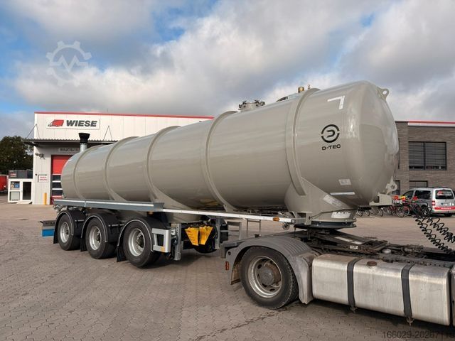 Tanker semitrailer D-TEC Gülletanker 30m³ mit Zwangslenkung