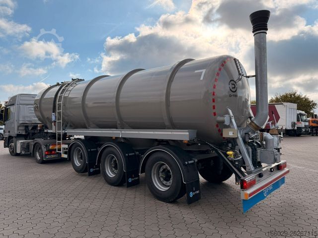 Tanker semitrailer D-TEC Gülletanker 30m³ mit Zwangslenkung