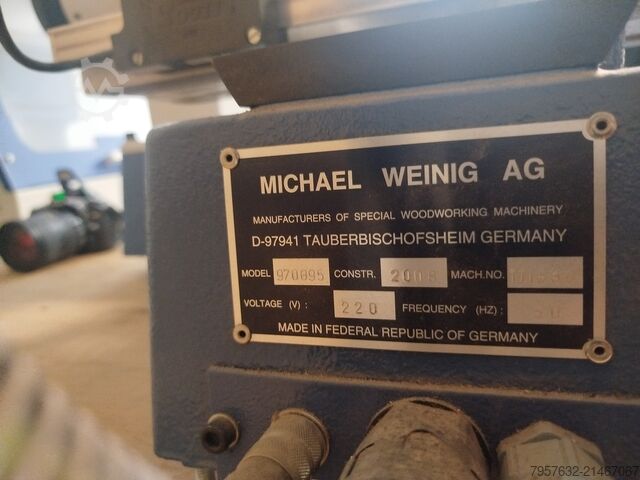 Schnellhobler / Kurzhobler WEINIG Powermat 600 Powerlock, Rondamat 960