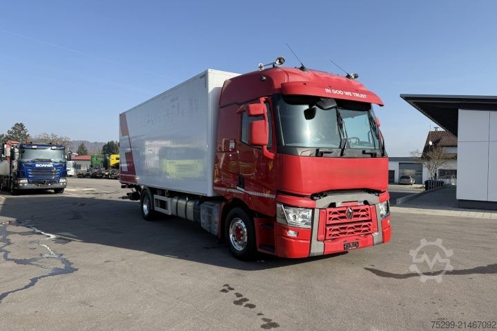 Box truck Renault Gamma T460 Koffer/HB / Swiss-Vehicle