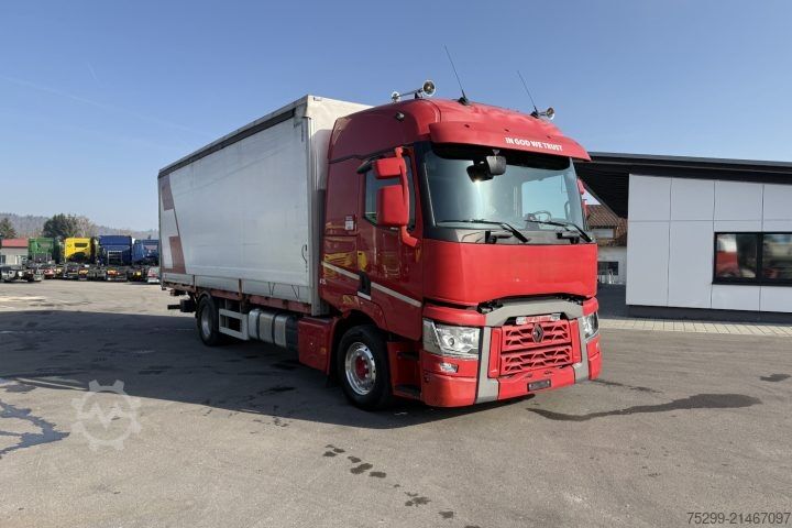 Flatbed truck with tarp Renault T460 4x2 Plane/HB / Swiss-Vehicle