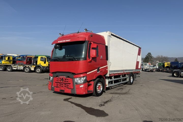 Flatbed truck with tarp Renault T460 4x2 Plane/HB / Swiss-Vehicle