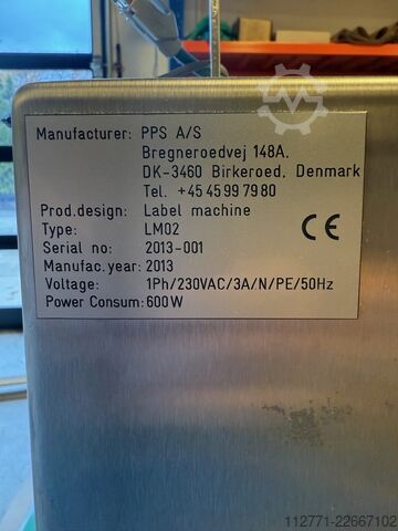 Etikettieranlage Herma Herma 414 - Print and Label machine