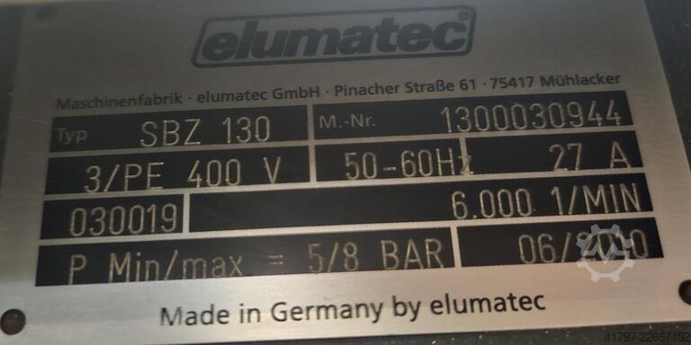 Bearbeitungszentrum Elumatec SBZ 130 Elumatec SBZ 130