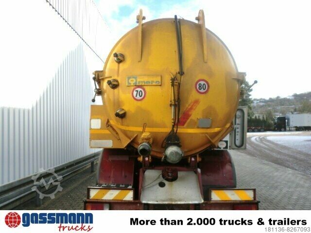 Road sweeper  MORO SPA Saugaufbau ca. 14m³, Kippbar