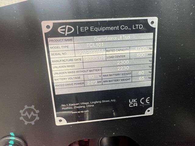 Electric 4-wheel forklift EP TCL101
