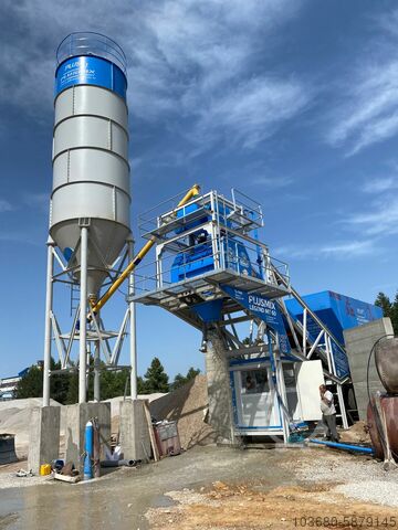 Mobile Concrete Batching Plant PLUSMİX PLUS MT60