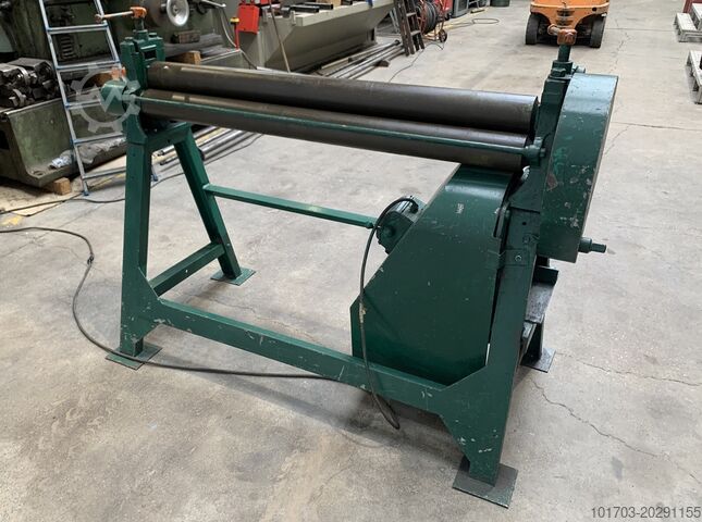 Electric roll Bending Machine Rouleuse électrique 3 rouleaux 1200 x 2 mm