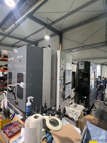 Horizontal-Bearbeitungszentrum SH50 MORI SEIKI SH-50