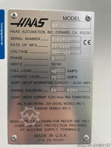 CNC-Drehmaschine Haas ST-30SSY