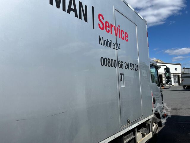 Transporter mit Koffer MAN TGL 8.120 4x2 BL Koffer, LBW, Tür
