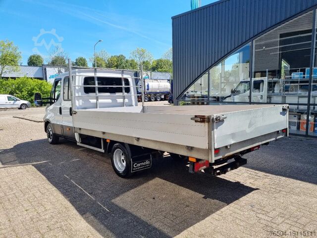 Pritschenwagen Doppelkabine Iveco Daily 35C18 3.0D DC 6 zits Open laadbak 4.10m E...