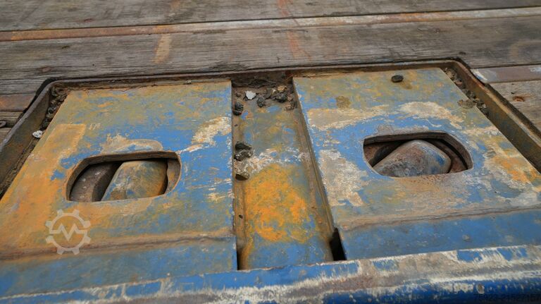 Plattformanhänger Pacton Flatbed trailer with twistlocks