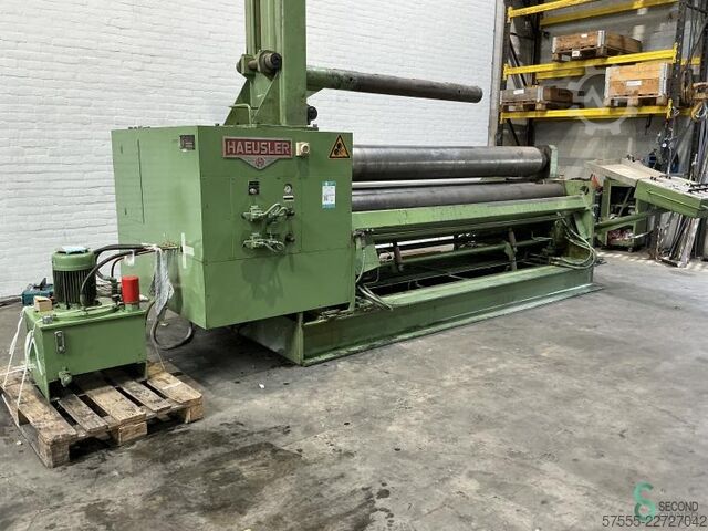 Plate rolling machines  Haeusler VRM E HY 3000/8 1980 Haeusler VRM E HY 3000/8