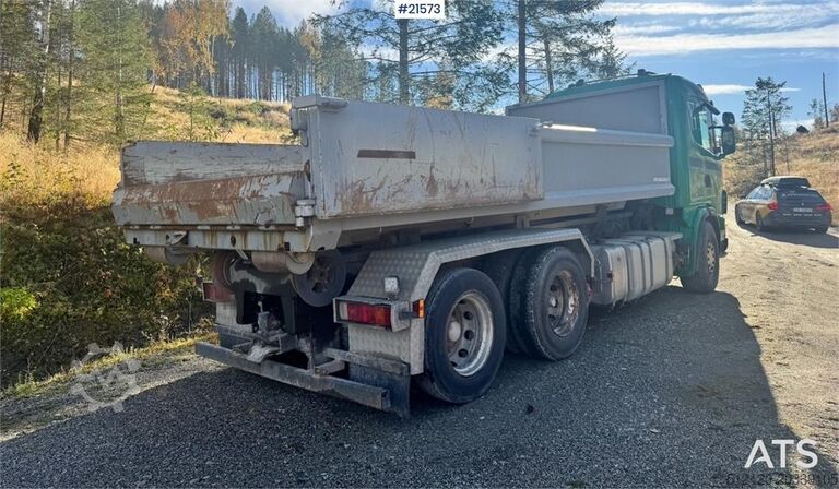 Hook arm system Scania 124G 6x2 Hook truck.